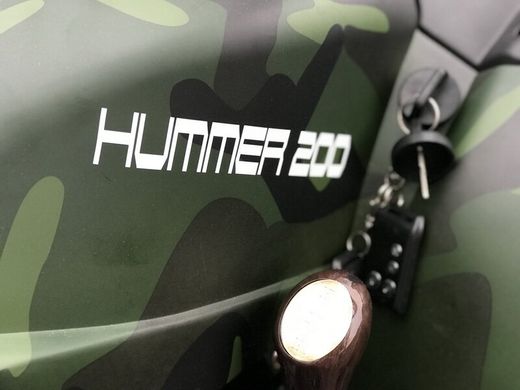 Квадроцикл Hummer 200 LUX SD (карданний привід)  в Дніпрі